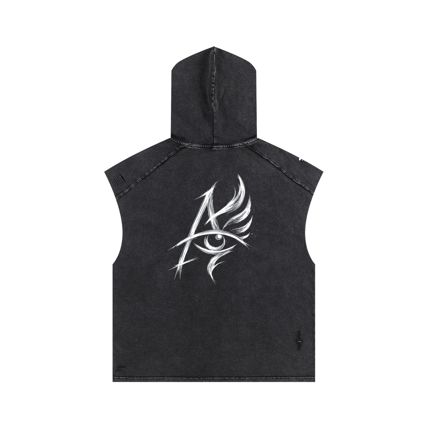 A.L.I.A.S LAND Snow Washed Hooded Tank